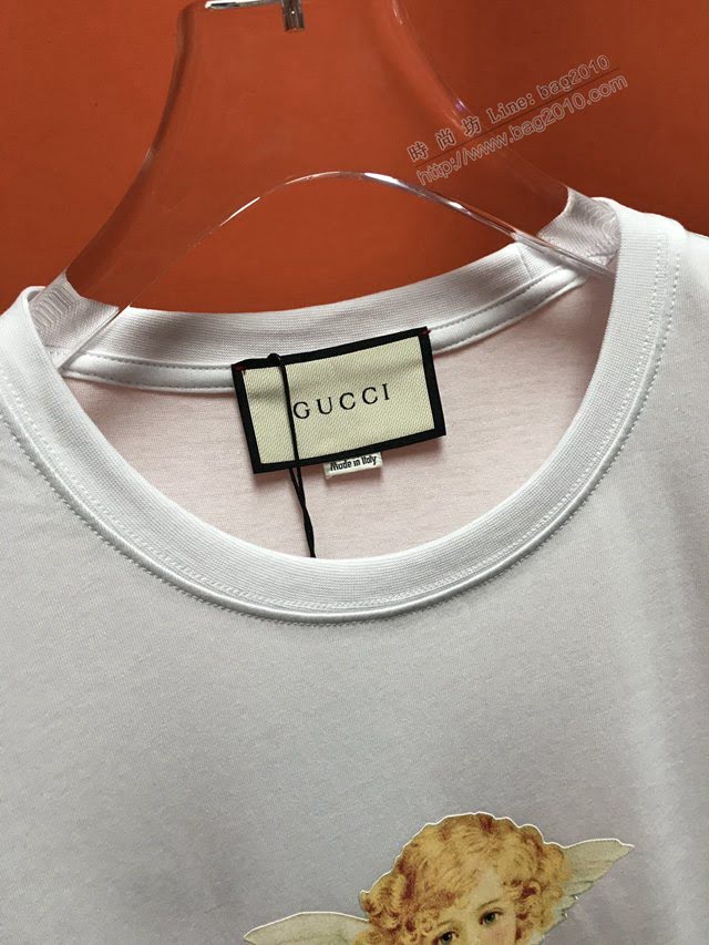 Gucci夏裝短袖 頂級品質 古馳2020新款T恤 男女同款  tzy2464